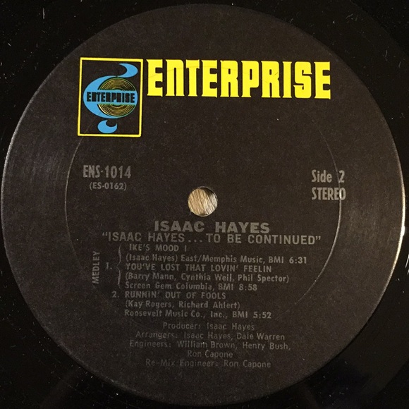 Isaac Hayes - “...To Be Continued” Vinyl LP - Picture 5 of 5